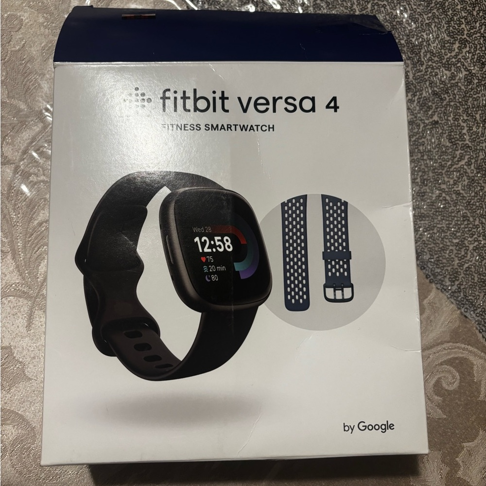 Fitbit Versa 4 Midnight Black Smartwatch